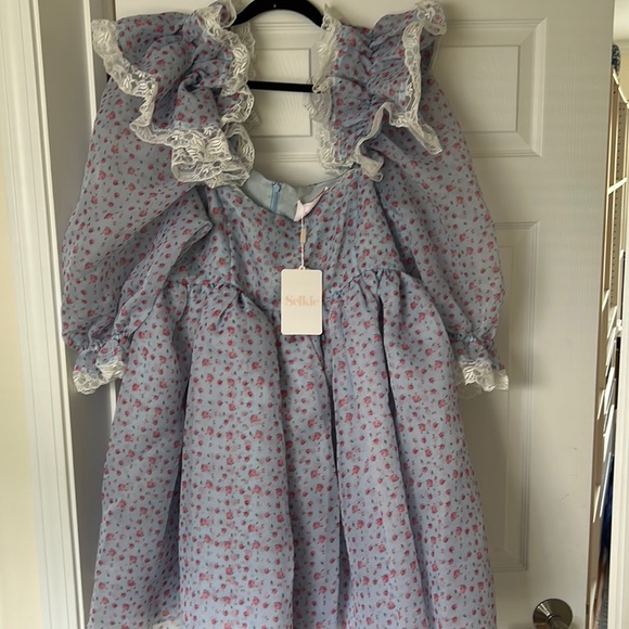 NWT SELKIE Sugarfrill Puff Dress - Picture 2 of 4